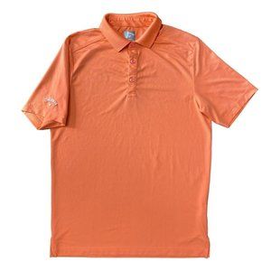 Callaway Opti-Dri Golf Polo Shirt Mens Small Short Sleeve Stretch Orange